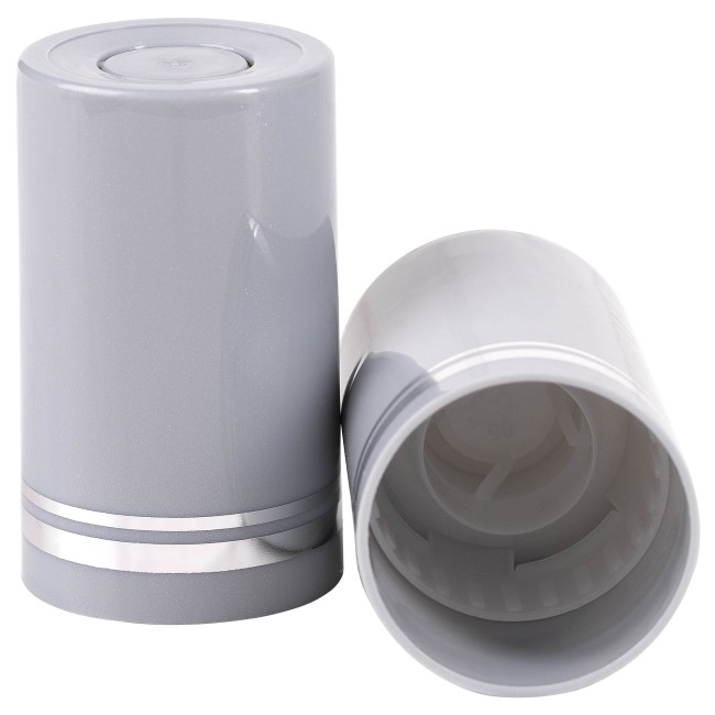 Колпачок полимерный 59 мм серый серебряные кольца Колпачок полимерный 59 мм серый серебряные кольца