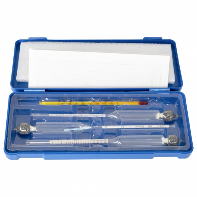 Набор ареометров с термометром Набор ареометров с термометром