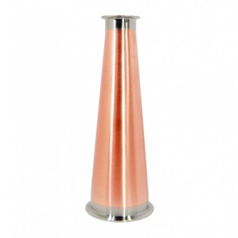 Конус "Аламбик 21" медь с соединением CLAMP 1,5"  Конус "Аламбик 21" медь с соединением CLAMP 1,5"