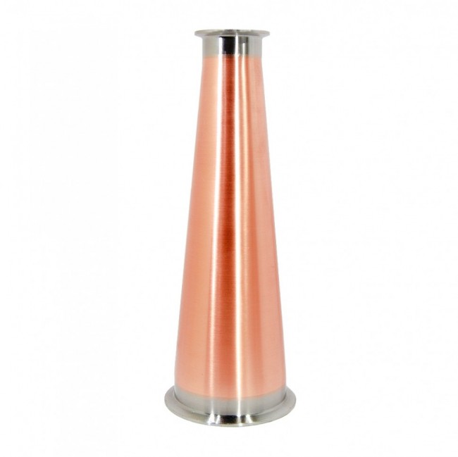Конус "Аламбик 21" медь с соединением CLAMP 1,5" Конус "Аламбик 21" медь с соединением CLAMP 1,5"