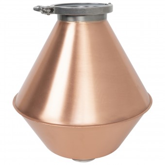 Луковица "Аламбик 21" средняя, медь с соединением CLAMP 2.0"  Луковица "Аламбик 21" средняя, медь с соединением CLAMP 2.0"