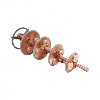 Вставка в конус тарельчатая колпачковая колонна, медь Вставка в конус тарельчатая колпачковая колонна, медь