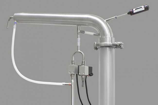 Переходник для установки двух клапанов отбора Переходник для установки двух клапанов отбора