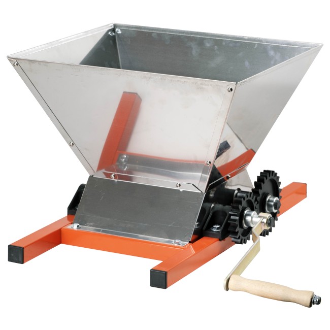Измельчитель для винограда ручной "Колос" бункер из нержавеющей стали Измельчитель для винограда ручной "Колос" бункер из нержавеющей стали