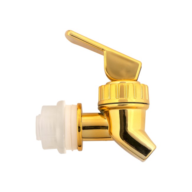 Кран пластиковый золото Кран пластиковый золото