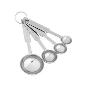 Набор ложек мерных 4 шт. нержавеющая сталь Набор ложек мерных 4 шт. нержавеющая сталь
