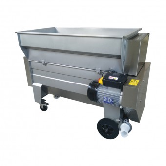 Электрический измельчитель с гребнеотделителем  Malvasia 40 весь из нерж. стали Электрический измельчитель с гребнеотделителем  Malvasia 40 весь из нерж. стали