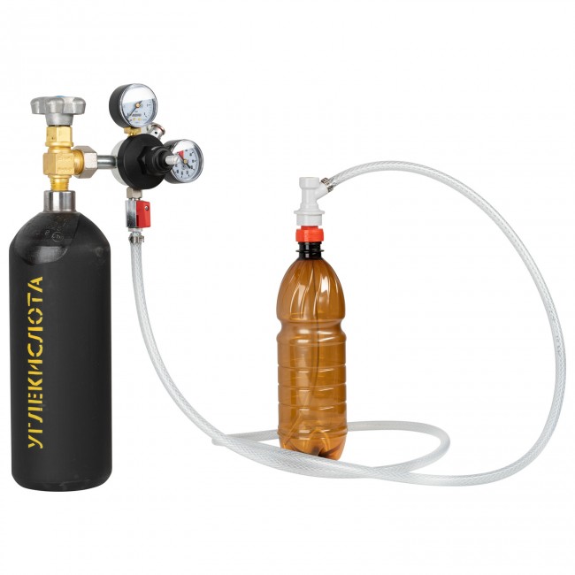 Переходник с коннектора на бутылку ПЭТ пластиковый