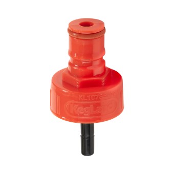 Переходник с коннектора на бутылку ПЭТ пластиковый