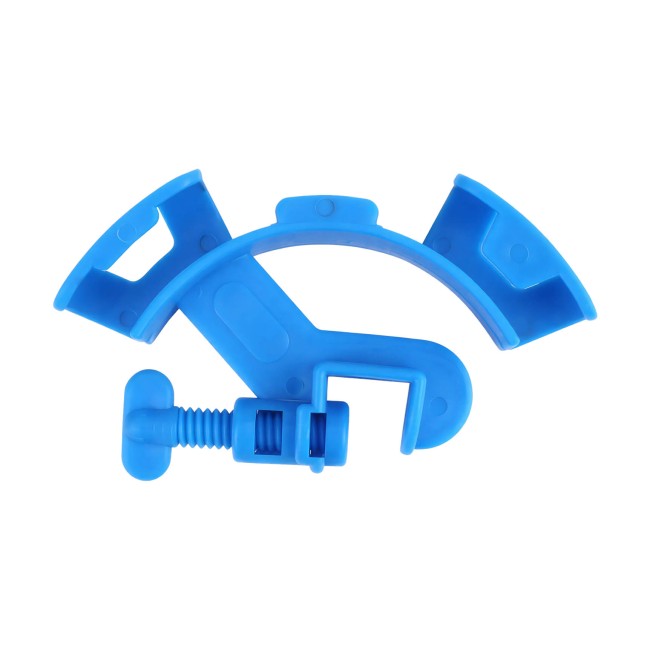 Клипса с фиксатором и перегибом под трубку 16 мм Клипса с фиксатором и перегибом под трубку 16 мм