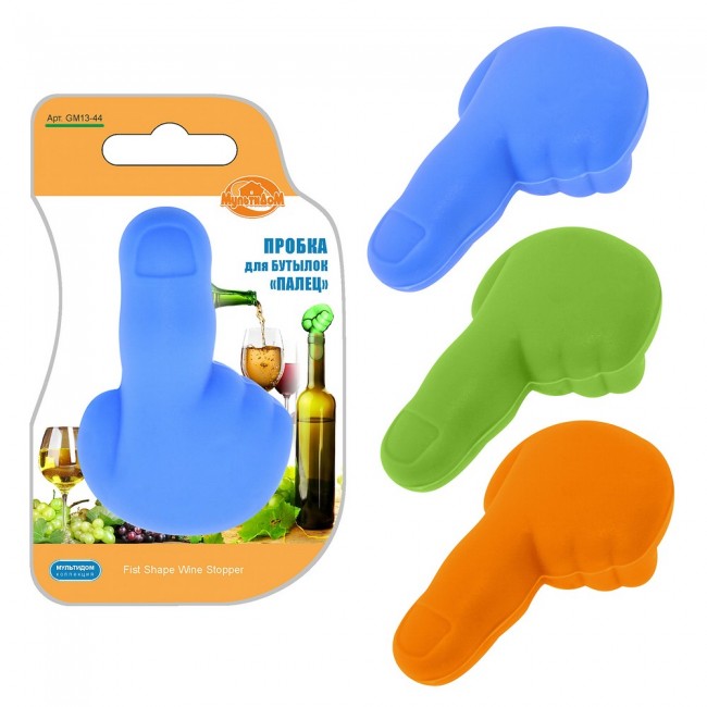 Пробка для бутылки "Палец" Пробка для бутылки "Палец"