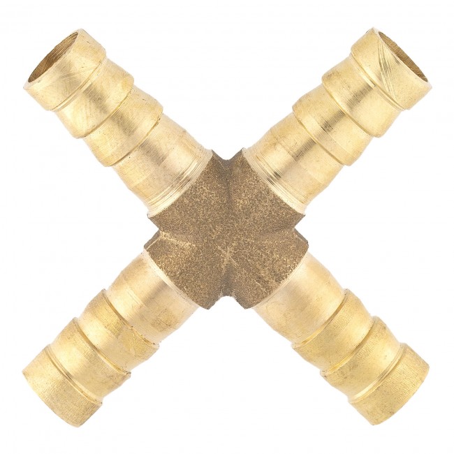 Крест ёлочка 8 мм латунь Крест ёлочка 8 мм латунь