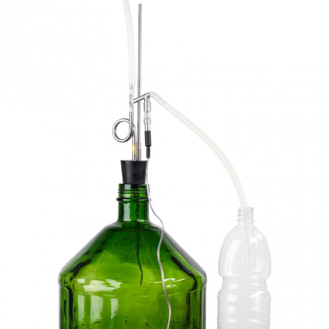 Устройство для автоперевода отбора (в другую емкость) для бутылей с горлышком 40-50мм