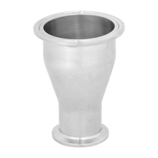 Переходник КЛАМП 1,5" (DN38) - КЛАМП 2,5" (DN63) h - 102 мм