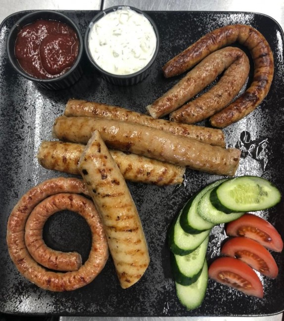 Оболочка для сосисок и сарделек коллагеновая Вискофан 30/70 мм, для жарки 21,34 м. 