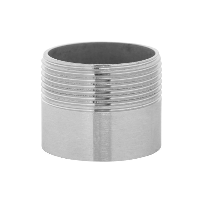 Резьба приварная (ниппель, полусгон) 1 1/2" L-40 AISI Резьба приварная (ниппель, полусгон) 1 1/2" L-40 AISI