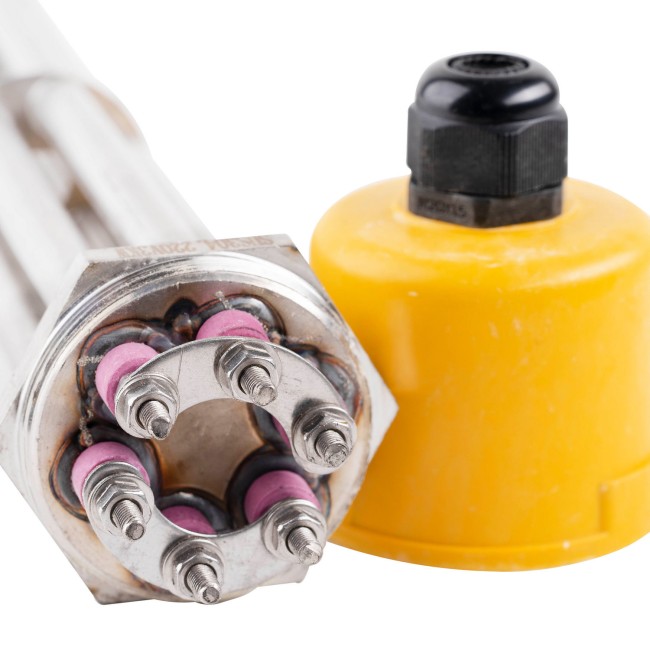 ТЭН 3,0 кВт нерж. сталь 1 1/2" 220 V Китай