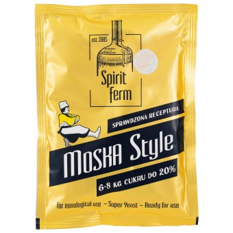 Дрожжи спиртовые "SPIRIT FERM MOSKVA STYLE" 140 гр.