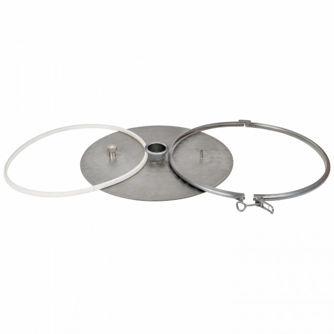 Крышка сусловарочного котла 71 л для дистилляции CLAMP 2,0" Крышка сусловарочного котла 71 л для дистилляции CLAMP 2,0"