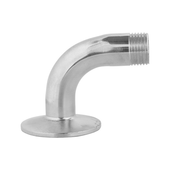 Адаптер CLAMP 1,5" НР 1/2" угловой AISI 