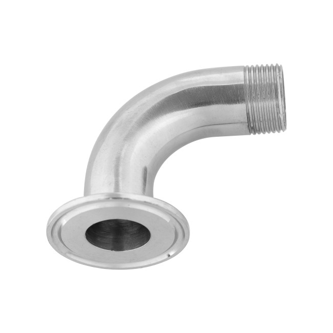 Адаптер CLAMP 1,5" НР 3/4" угловой AISI 