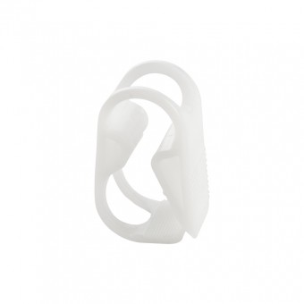 Зажим для трубки белый 18 мм Зажим для трубки белый 18 мм