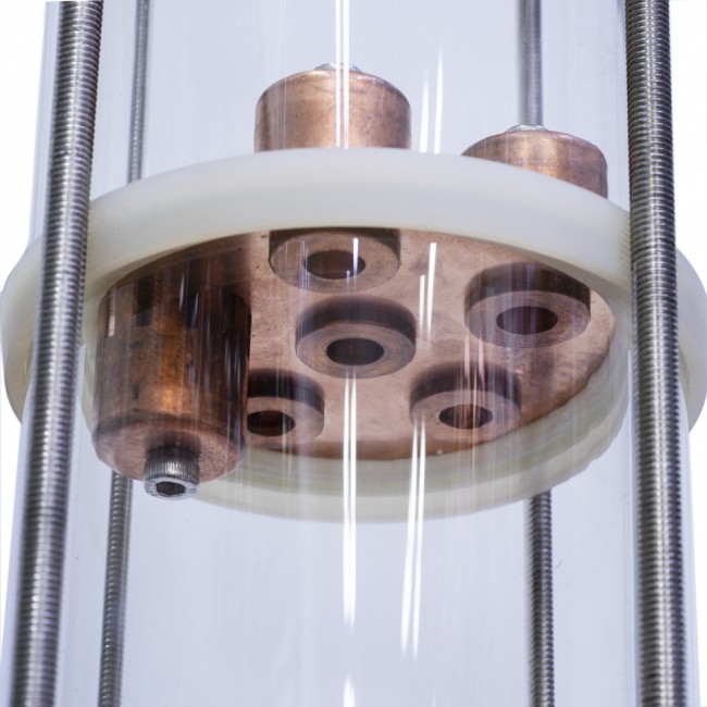 Флейта стеклянная 4" медные тарелки 50 л.