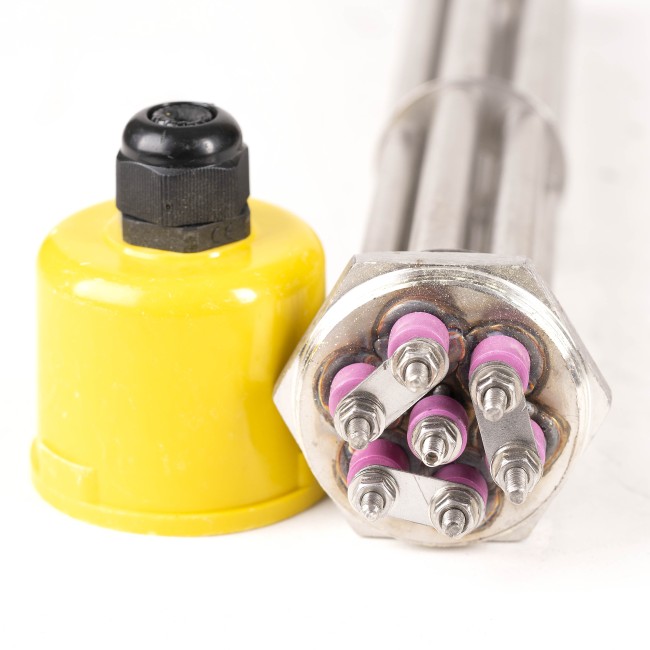 ТЭН 12,0 кВт нерж. сталь 1 1/2" 380 V Китай