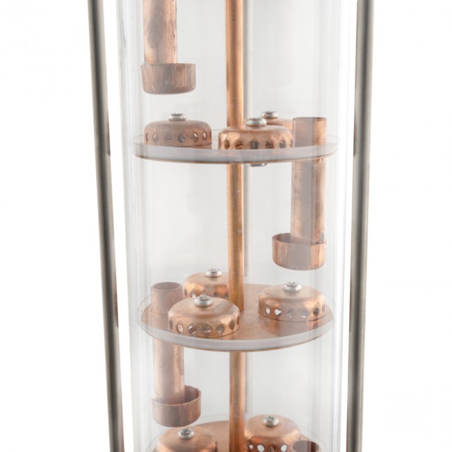 Колпачковая колонна D80-500 медь CLAMP 2,0" Винокур