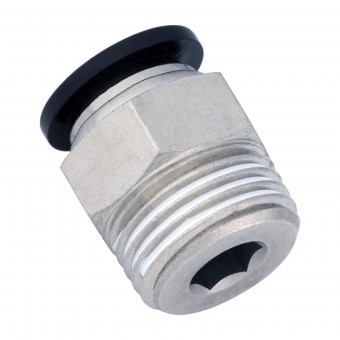 Штуцер НР 1/2" быстросъёмное соединение 12 мм Штуцер НР 1/2" быстросъёмное соединение 12 мм