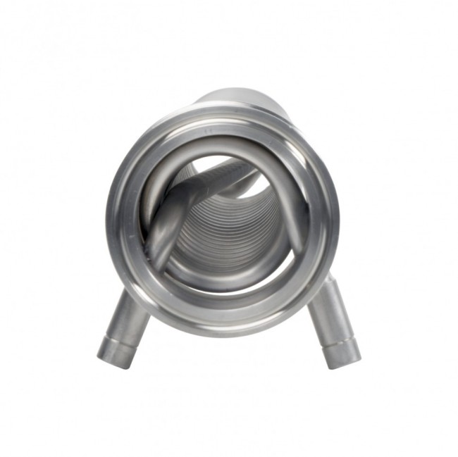 Холодильник Димрота проходной Clamp 1.5" трубка 6 мм. Холодильник Димрота проходной Clamp 1.5" трубка 6 мм.