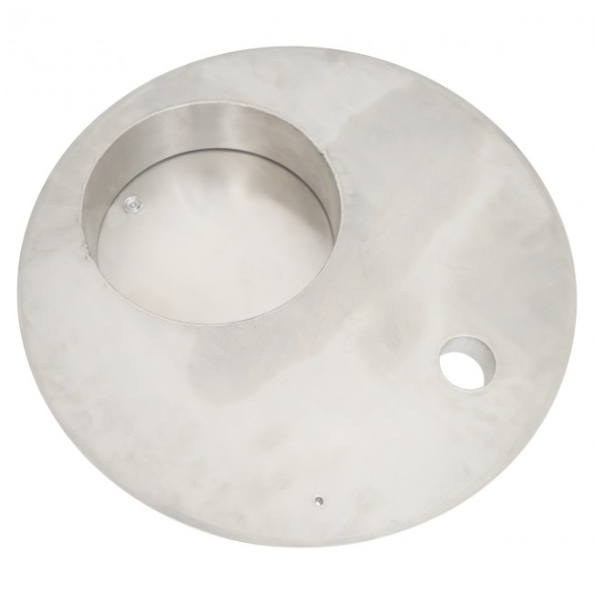 Крышка CLAMP 2,0" с люком для куба 50 литров "Винокур" 