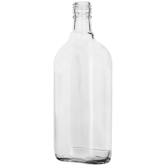 Бутылка "Фляжка" 0,5 л винт коробка Бутылка "Фляжка" 0,5 л винт коробка