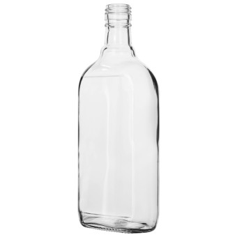 Бутылка "Фляжка" 0,5 л винт коробка Бутылка "Фляжка" 0,5 л винт коробка