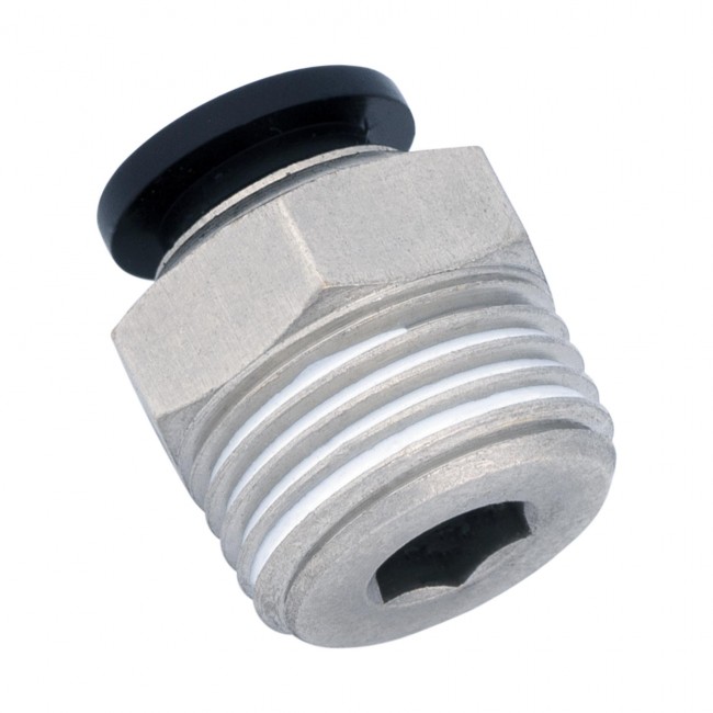 Штуцер НР 1/2" быстросъёмное соединение 10 мм Штуцер НР 1/2" быстросъёмное соединение 10 мм