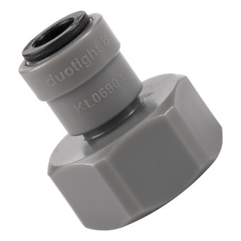 Коннектор быстросъемный Duotight прямой ВР 5/8" трубка 8 мм.