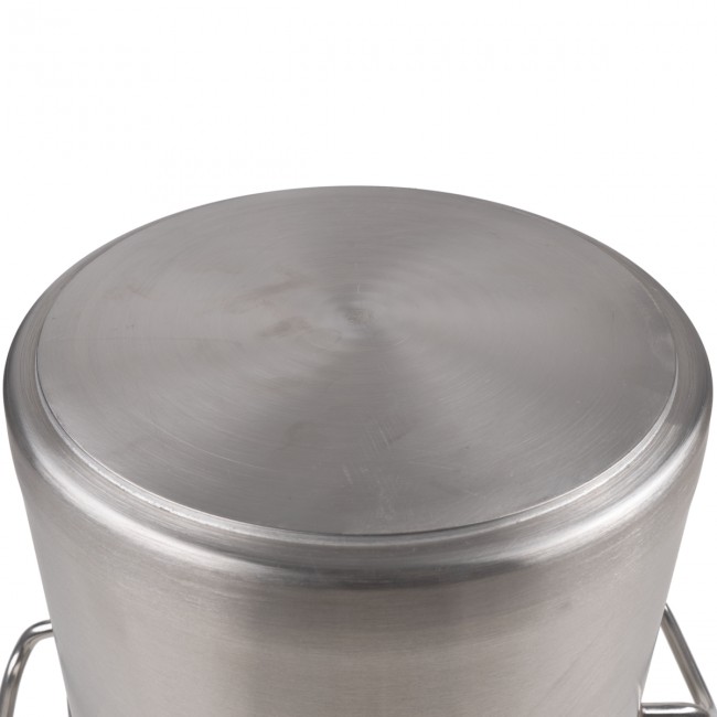 Кастрюля 37 л, тройное дно 36*36 с крышкой (котёл)