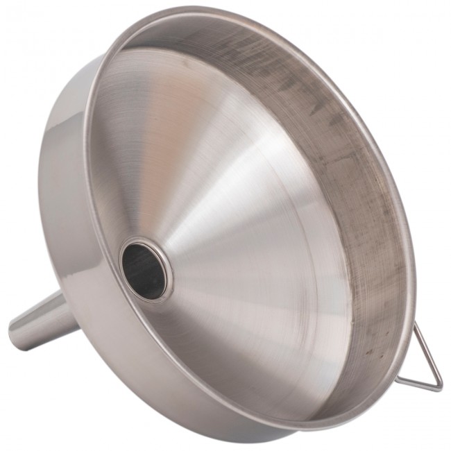 Воронка нерж. сталь d-230 мм, h-180 мм. 