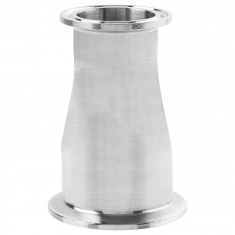 Переходник КЛАМП 1,5" (DN38) - КЛАМП 2,0" (DN51) h - 96 мм