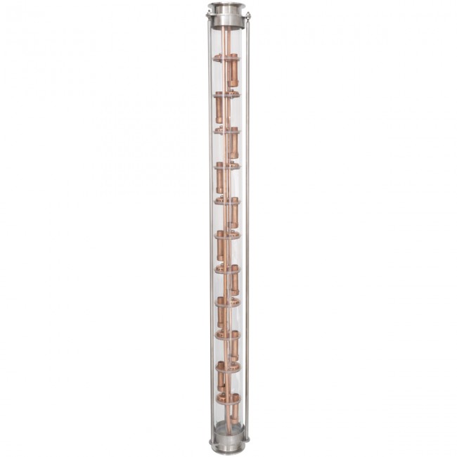 Колпачковая колонна D54-750 медь CLAMP 2,0" Винокур