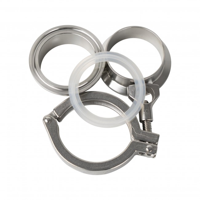 CLAMP 2,0" DN 51 в сборе AISI  CLAMP 2,0" DN 51 в сборе AISI