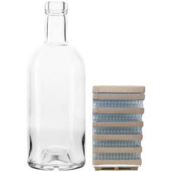 Бутылка "Домашняя" 0,5 л. паллет 1800 шт. Бутылка "Домашняя" 0,5 л. паллет 1800 шт.