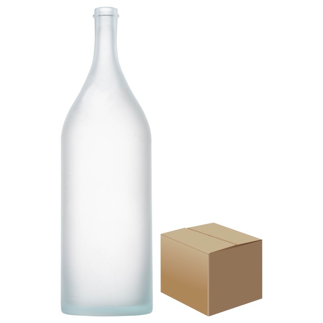 Бутылка "Русская четверть" матовая 3 л. коробка