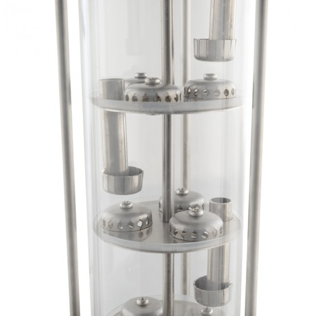 Колпачковая колонна D80-500 нерж. CLAMP 2,0" Винокур Колпачковая колонна D80-500 нерж. CLAMP 2,0" Винокур