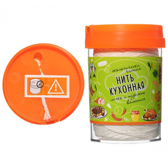 Нить кулинарная Х/Б, 100м. в диспенсере Нить кулинарная Х/Б, 100м. в диспенсере