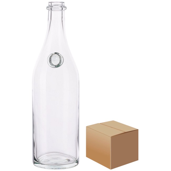 Бутылка "Литр" прозр. 1 л. коробка