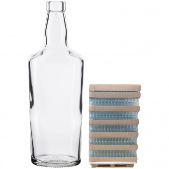 Бутылка "Виски" 0,5 л. паллет 1764 шт. Бутылка "Виски" 0,5 л. паллет 1764 шт.