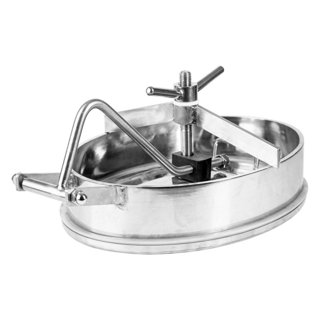 Люк овальный 430х330х80 под давление Люк овальный 430х330х80 под давление