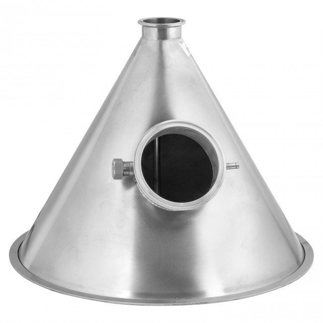 Конусная крышка с люком для кубов ХД-2d-50, 75 литров D-400  Конусная крышка с люком для кубов ХД-2d-50, 75 литров D-400