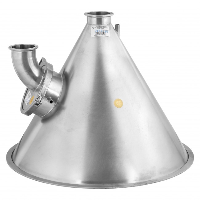 Конусная крышка с люком для кубов ХД-2d-50, 75 литров D-400  Конусная крышка с люком для кубов ХД-2d-50, 75 литров D-400